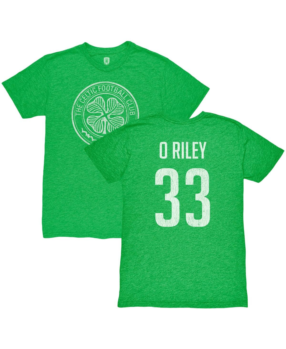 1863fc Men's Matt O'riley Green Celtic Player Tri-blend T-shirt In Green