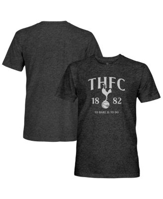 1863FC - Men's Black Tottenham Hotspur Established Location Tri-Blend T-Shirt
