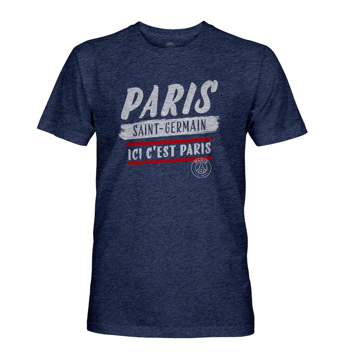 1863fc Men's Navy Paris Saint-germain Signage Tri-blend T-shirt In Blue
