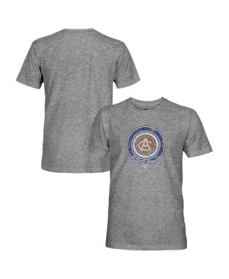 1863FC - Men's Heather Gray Atletico de Madrid Tri-Blend T-Shirt