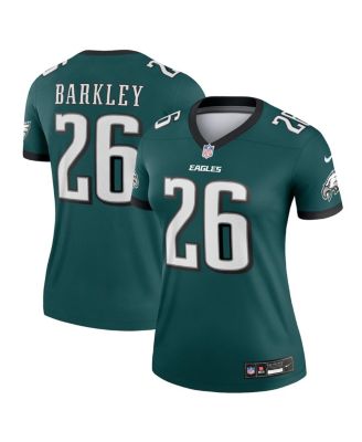 Nike - Women's Saquon Barkley Midnight Green Philadelphia Eagles Legend Player Performance Top