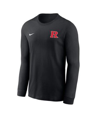 Men's Black Rutgers Scarlet Knights Legend Dri-FIT Long Sleeve T-Shirt
