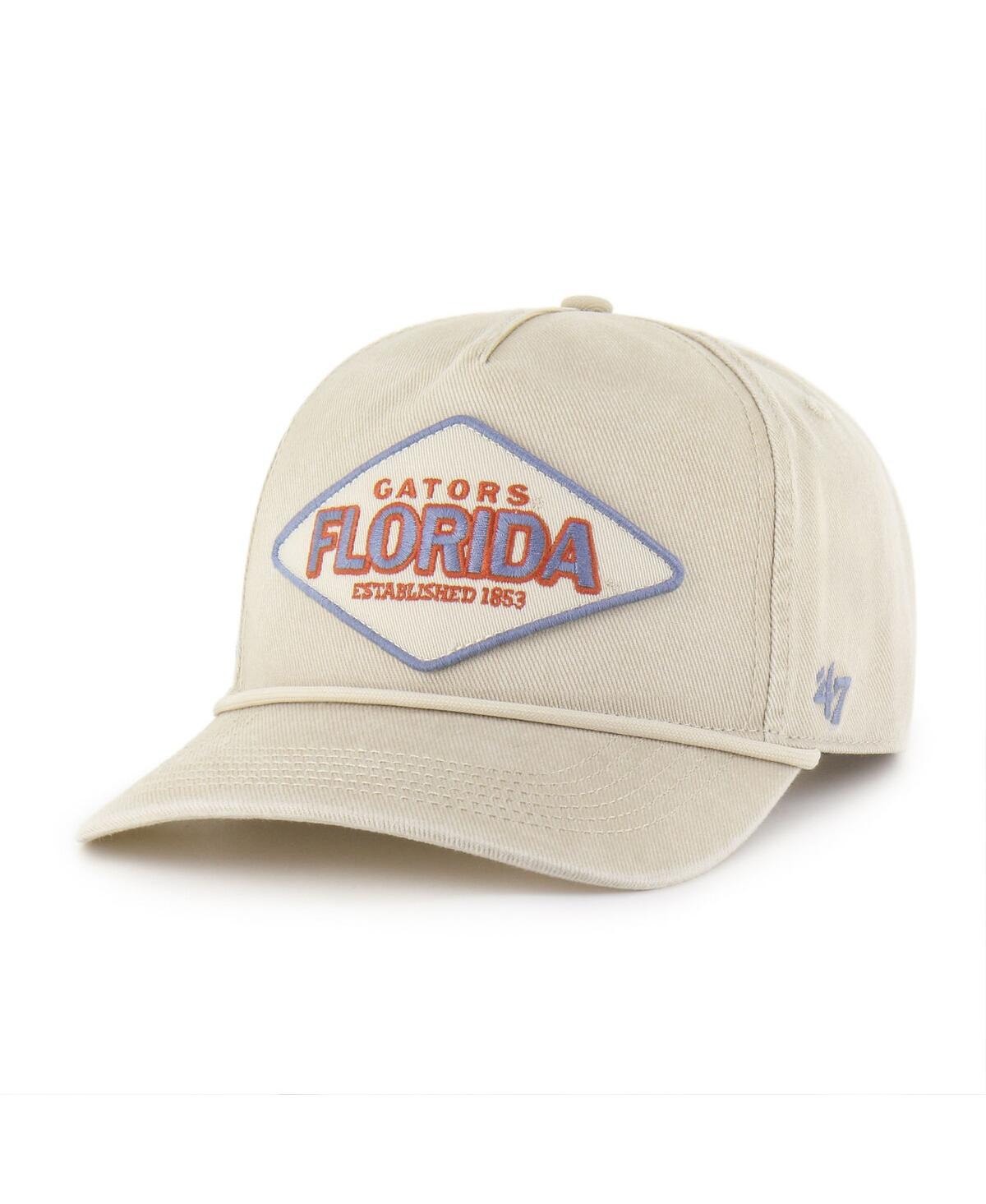 47 Brand Men's And Women's Cream Florida Gators Outdoorsmen Cairn Hitch Adjustable Hat In Neutral