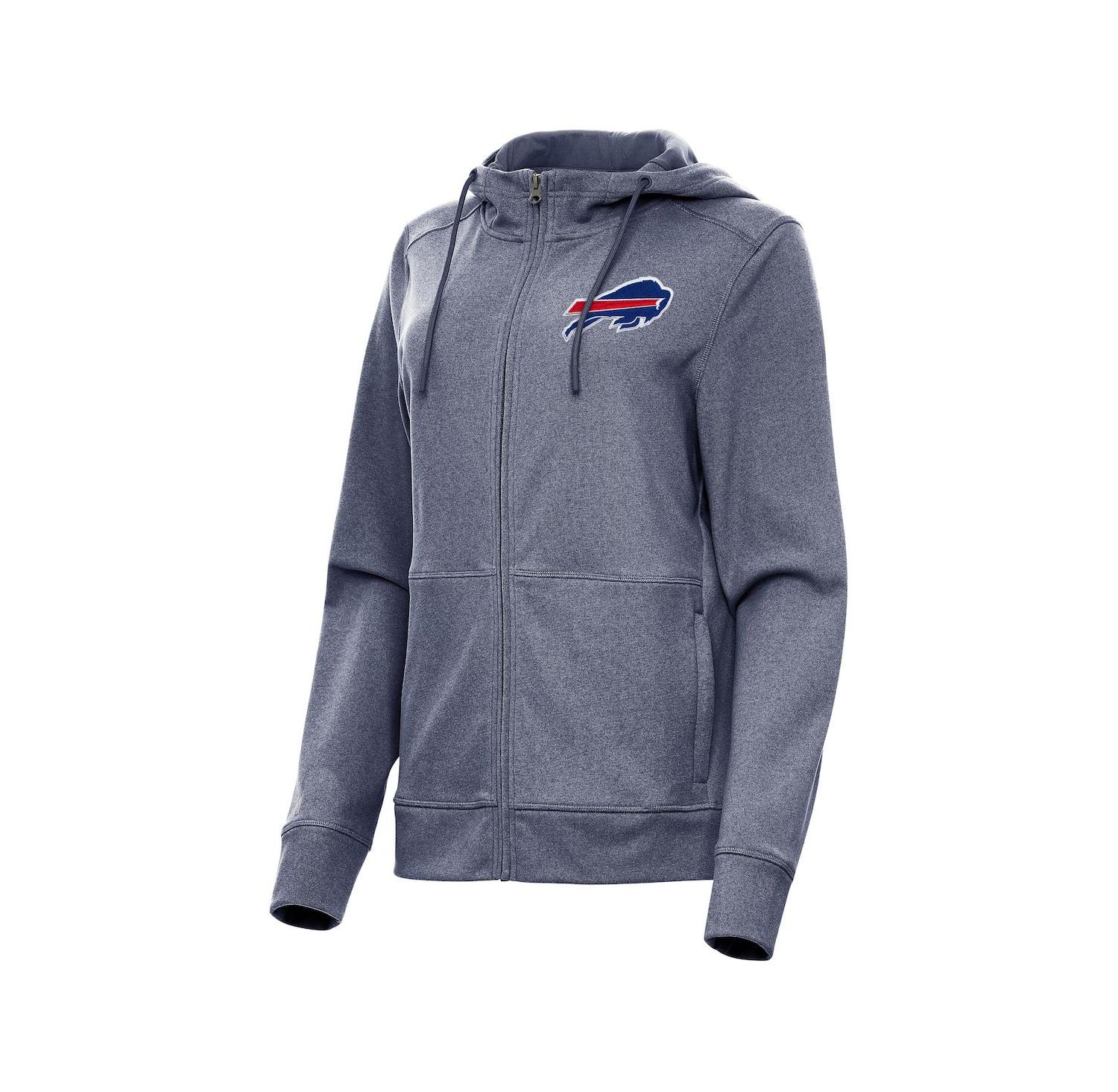 Women's Heather Navy Buffalo Bills Seeker Full-Zip Hoodie Jacket