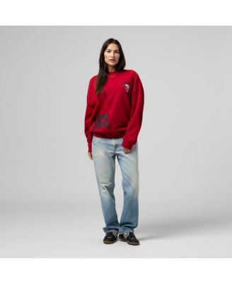 Women's Crimson Alabama Crimson Tide Multi-Hit Sweatshirt