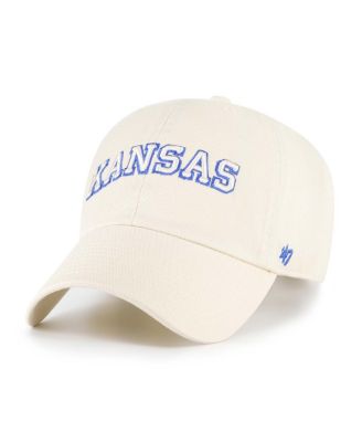'47 Brand - Men's ' Sand Kansas Jayhawks Vault Clean Up Adjustable Hat
