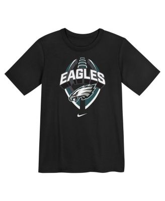 Preschool Black Philadelphia Eagles Icon Legend Dri-FIT T-Shirt