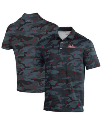Under Armour - Men's Black South Carolina Gamecocks Gameday ArmourFuse Polo
