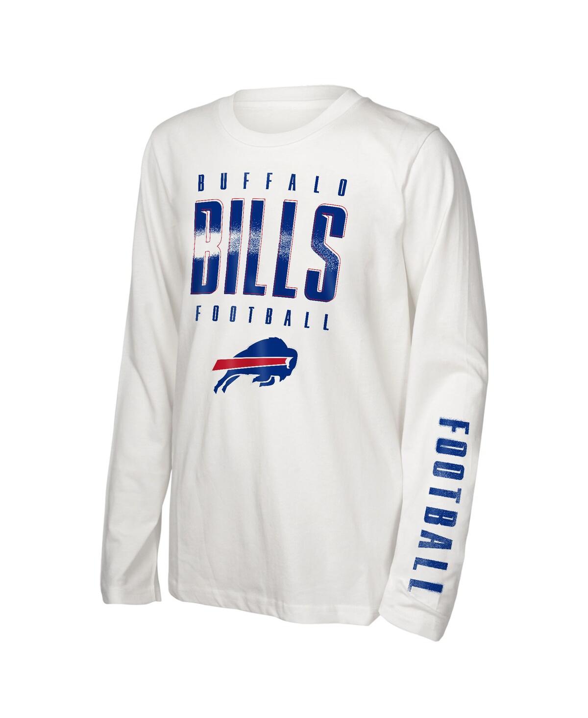 Outerstuff Big Boys And Girls Buffalo Bills The Mix Combo T-shirt Set In Multi