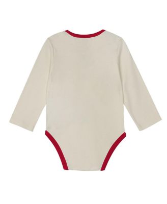 Baby Boys and Girls&nbsp;3-Piece Scarlet San Francisco 49ers Little Champ Set