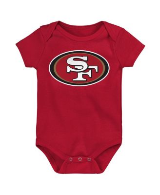 Newborn 3-Pack San Francisco 49ers Little Tike Bodysuit Set