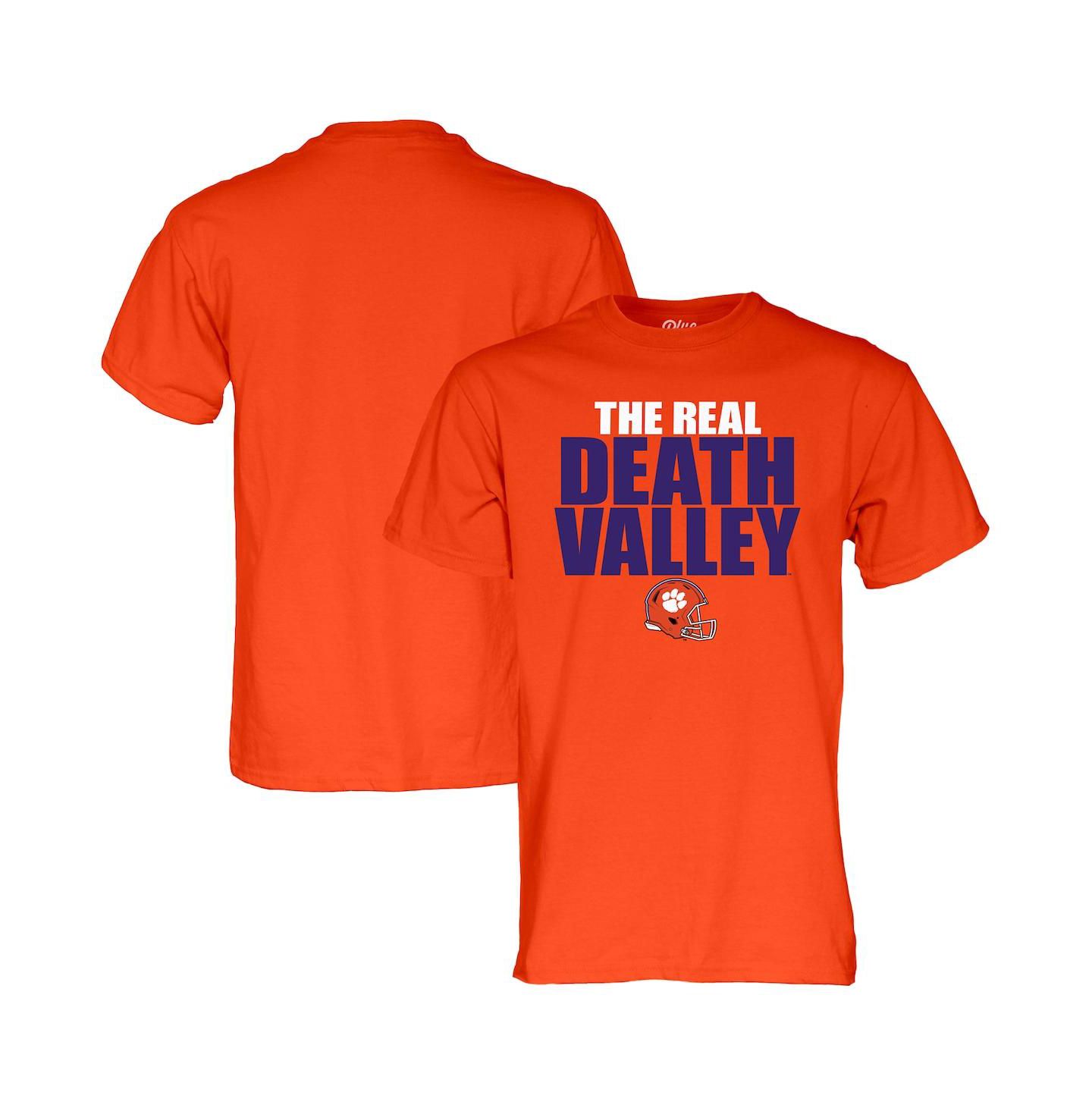 Футболка Blue 84 Orange Clemson Tigers the Real Death Valley — фото 1