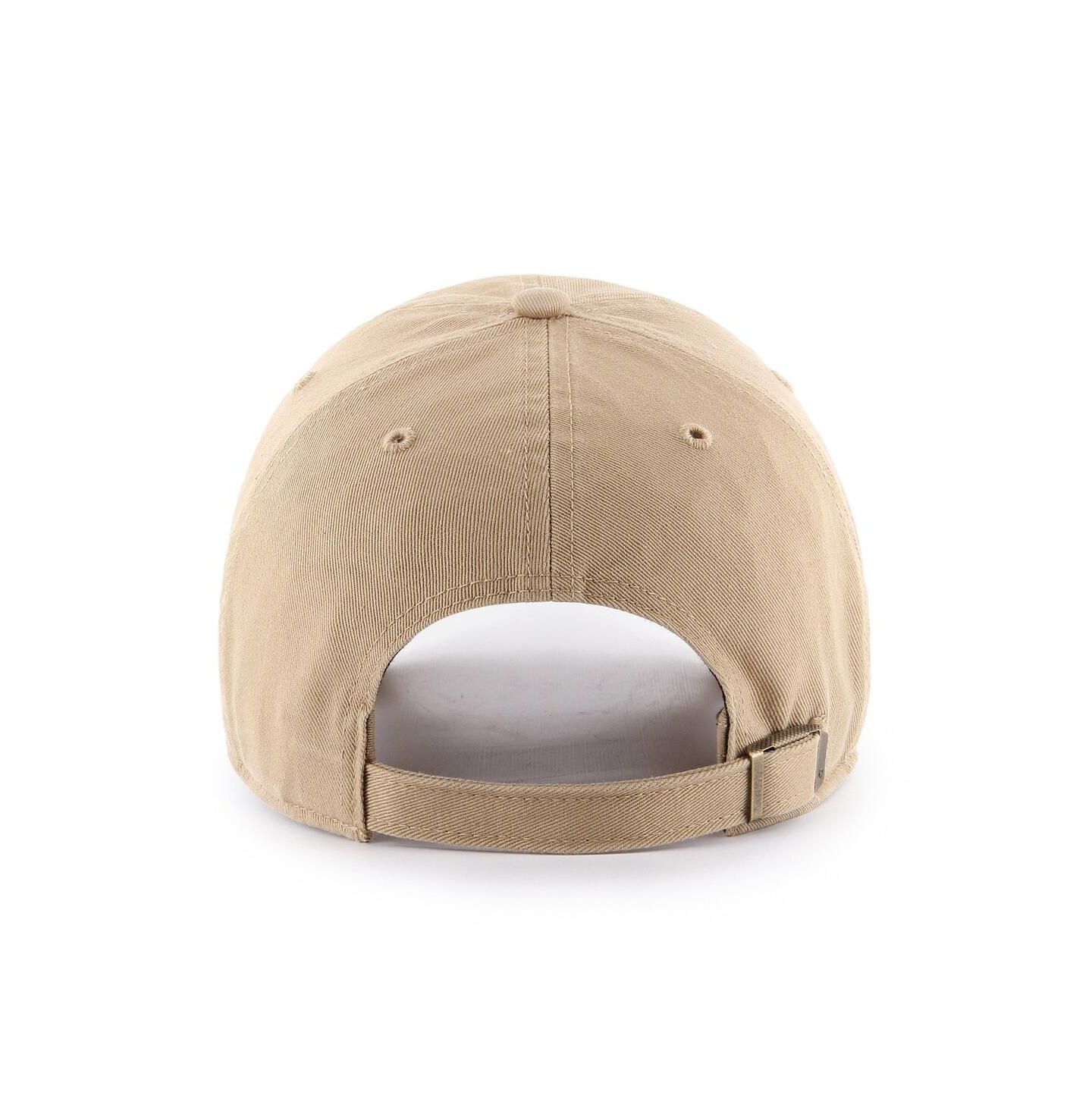 Мужская кепка '47 Brand Khaki Indiana Fever Core Logo Clean Up Adjustable Hat — фото 2