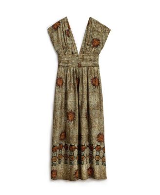 Women's Patterned Maxi Dress