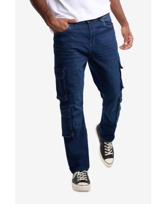 Men's Straight Fit Cargo Jeans