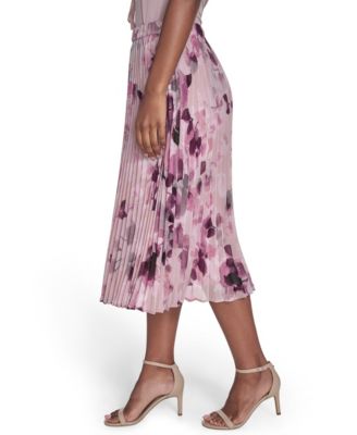 Women’s Printed Chiffon Midi Skirt
