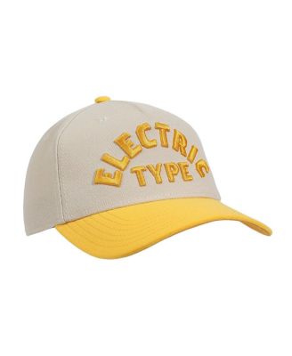 Pok&eacute;mon Electric Type Yellow & White A-Frame Snapback Hat