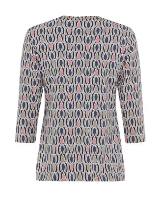 Women's Retro Print T-Shirt