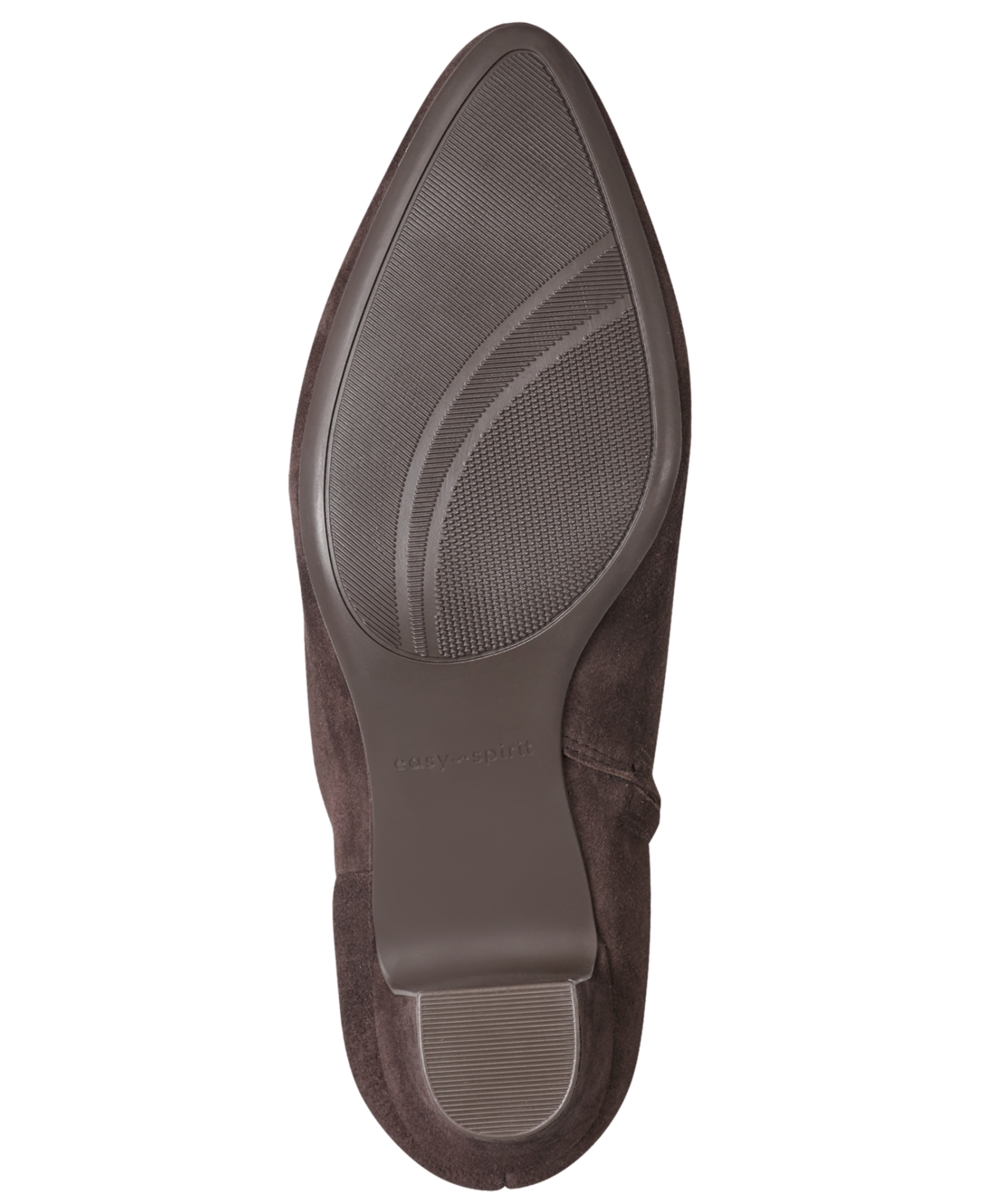 Easy Spirit Women's Isra Eflex Tapered Block Heel Dress Booties In Brown