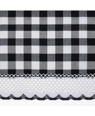 Country Plaid Window Valance Treatment