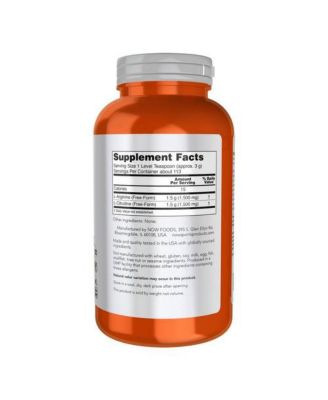 Arginine & Citrulline Powder ,12 Oz