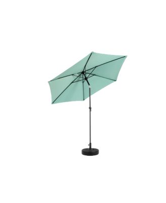 9FT Light Green Outdoor Patio Umbrella with Crank and Tilt