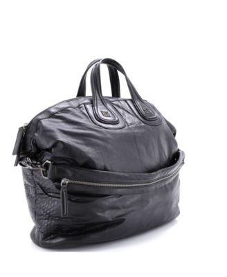 Large Nightingale Satchel Embossed Leather