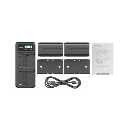 Battery and Charger Kit for Sony NP-F970 3823