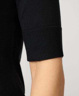 Women's Elbow Sleeve Crewneck Sweater