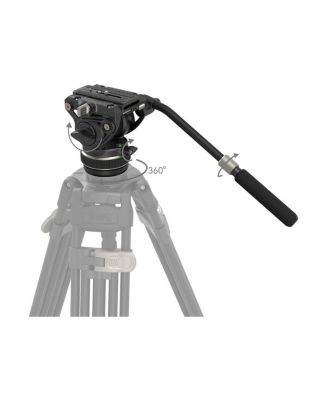 DH10 Heavy-Duty Video Head with 75mm Flat Base