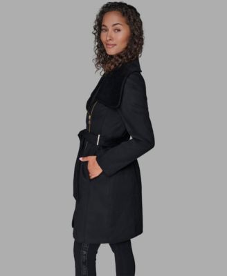 Women's Asymmetrical Wrap Coat