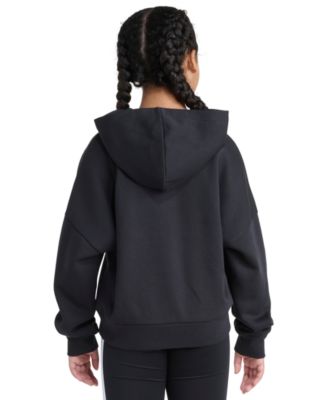 Big Girls' Long Sleeve Graphic Fleece Pullover Hoodie