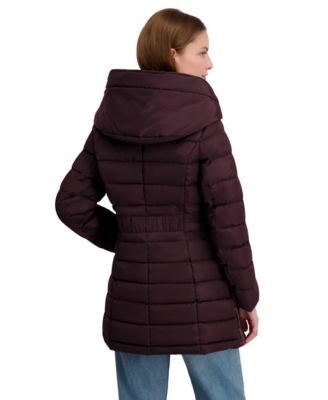 Women's Laundry By Shelli Sega Fitted Puffer Coat