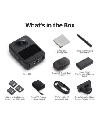 Osmo 360 8K Action Camera Adventure Combo