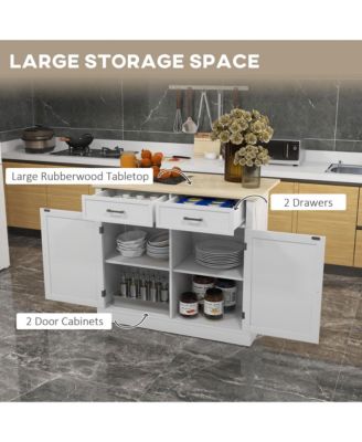 Tall Kitchen Storage Cabinet with Doors and Adjustable Shelves for Pantry Organization