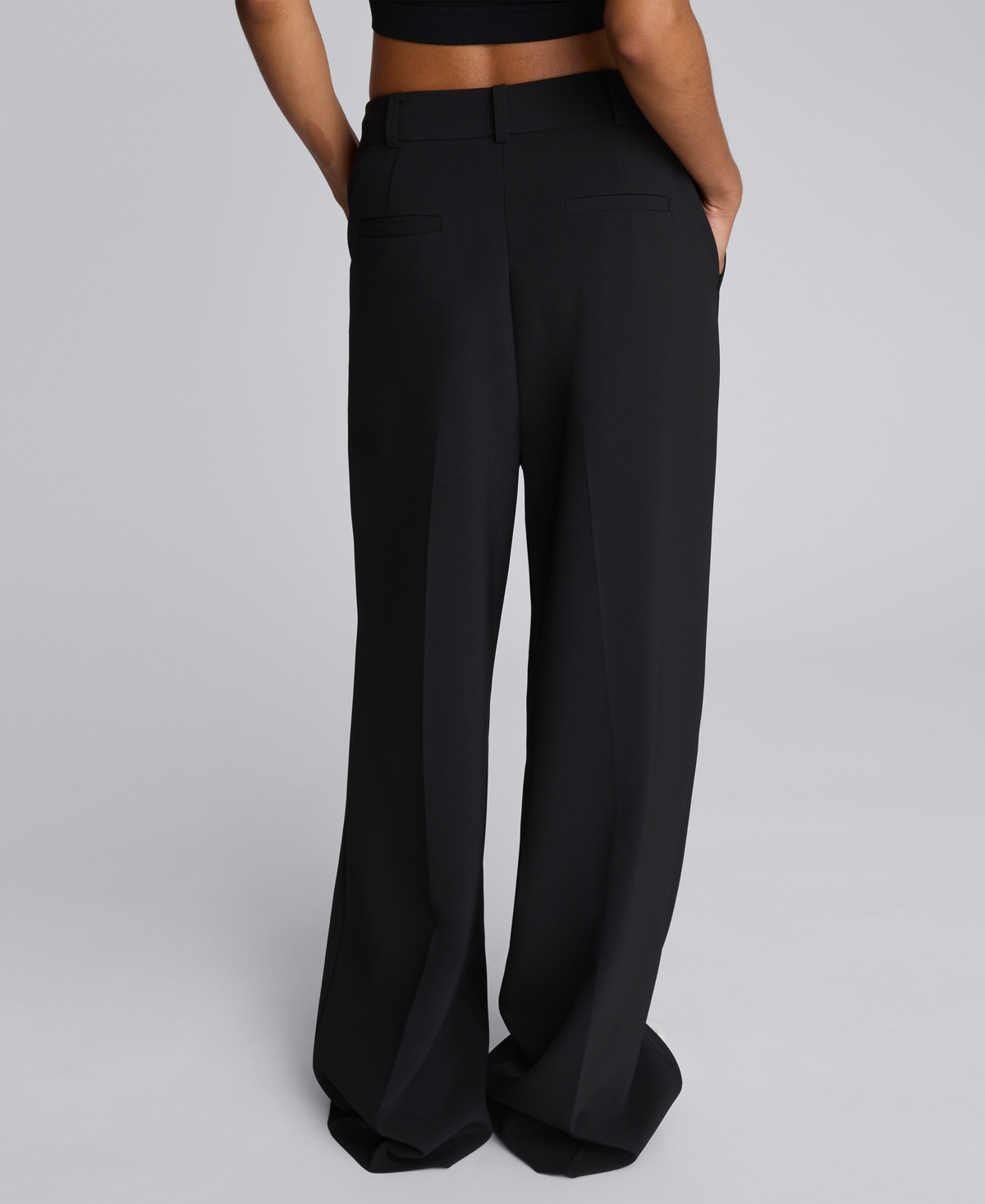 Kenneth Cole Women's Baggy Boyfriend Jeans In Black