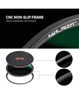 62mm Nano-X Neutral Density ND1000 3.0 10-Stop Magnetic Filter