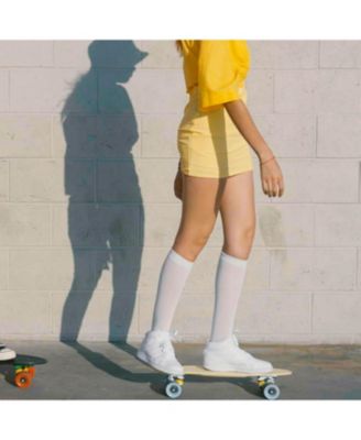 22 Inch Mini Cruiser Skateboard - OCEANIC with Swirl Wheels