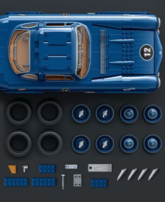 Hot Wheels Mercedes-Benz 300 SL Building Toy Kit, 1600 Pieces