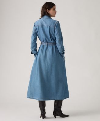 Premium Women's Quincey Long Sleeve Midi Dress