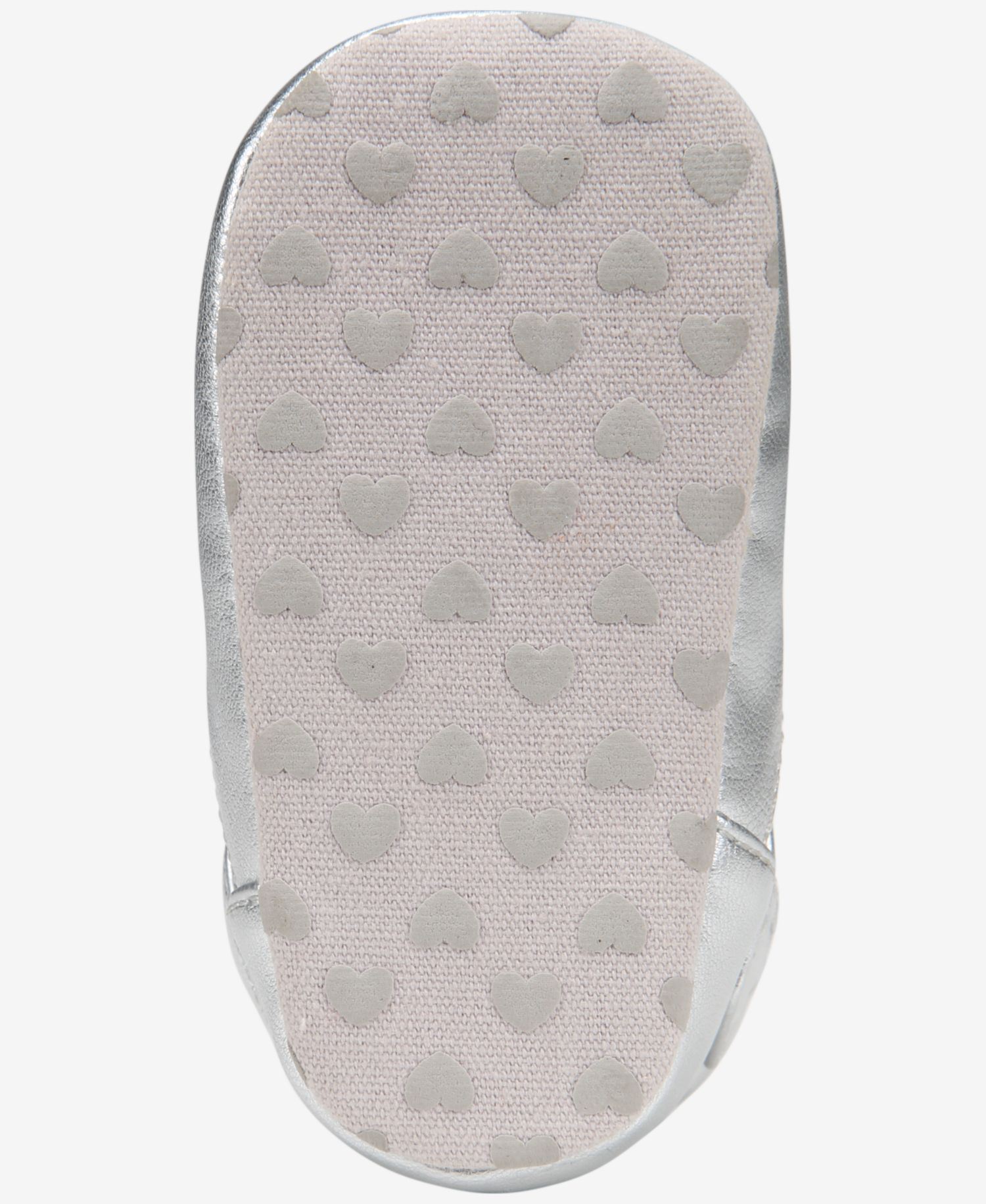 Baby Girls Metallic Bow Shoes
