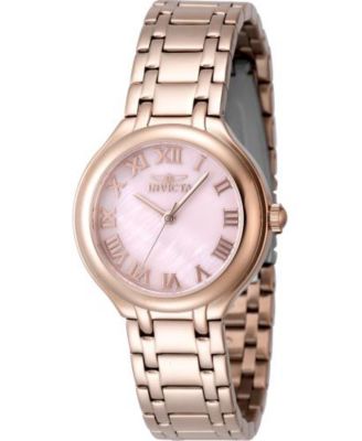 Women's 48232 Wildflower Quartz 3 Hand Pink Dial Watch