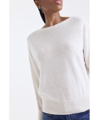 Women's Alaia Long Sleeve 100% Cashmere Sweater