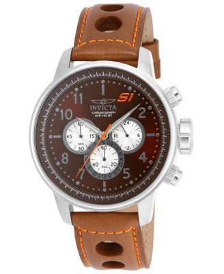Men's 16015 S1 Rally  Quartz Multifunction Brown Dial Watch