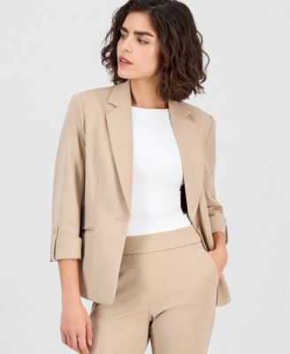 Women's Notch-Collar Cool Crepe Jacket  