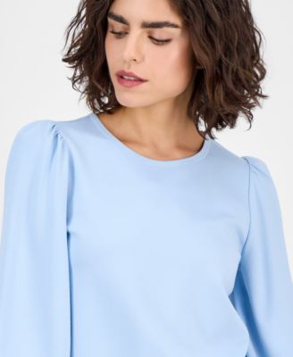 Petite Serenity Knit Long-Sleeve Top