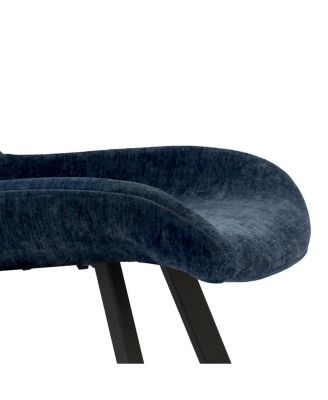 Compact 5-Piece Round Dining Set with 43 Inch Black Table and 4 Chairs, Ideal for Apartments or Breakfast Nooks-Maison Boucle