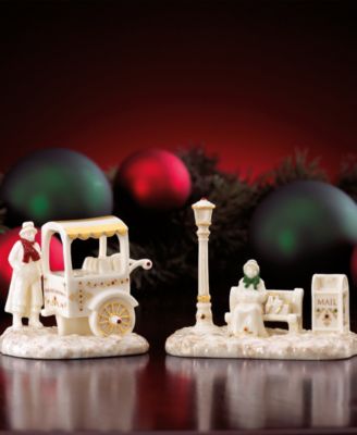 FROM THE VAULT! Mistletoe Park Chestnut Seller & Park Bench, Exclusively at Macy's