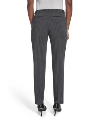 Petite Pinstripe Highline Pants