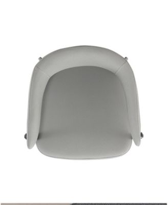 Belle Textured 22.9" Leatherette Upholstered Dining Chair